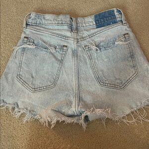 Abercrombie & Fitch Light Blue Denim Shorts